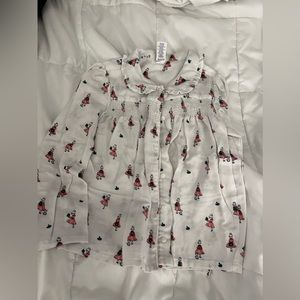 girls Christmas pajama set